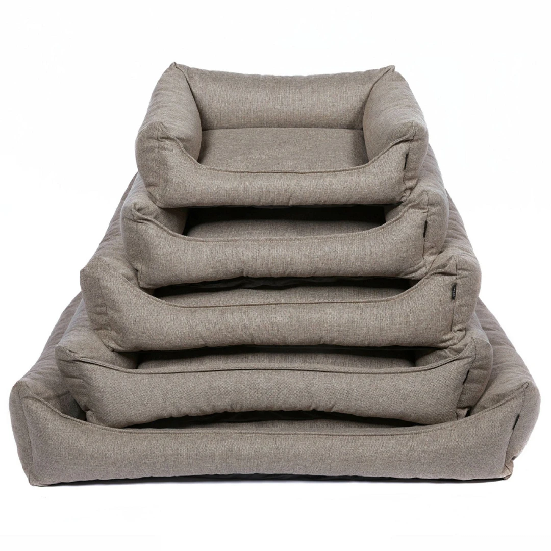 SnObbs Orthopedische Hondenmand Kingston Sandalwood 1 SnObbs Orthopedische Hondenmand Kingston Sandalwood