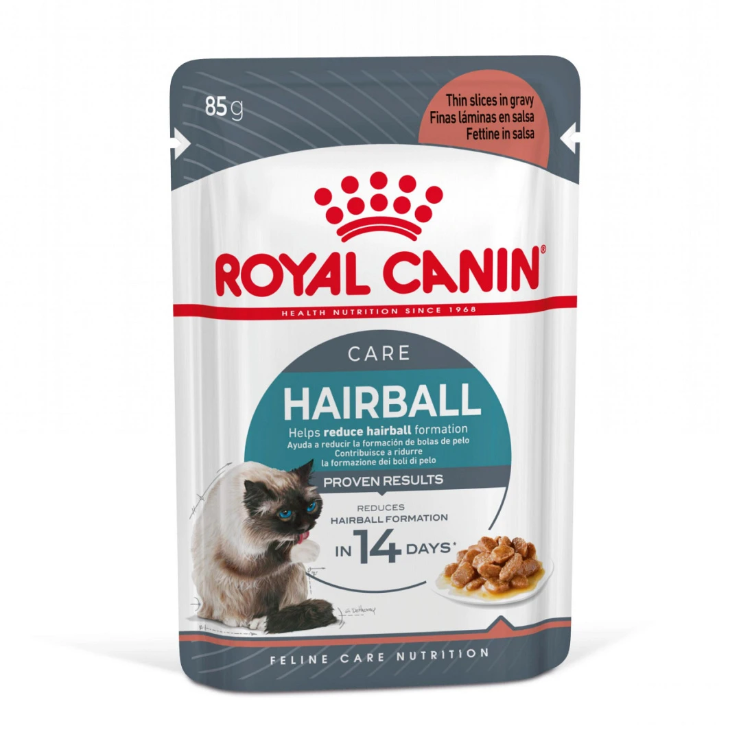 Royal Canin Kattenvoer Hairball Care In Gravy 12 X 85 Gr 2 Royal Canin Kattenvoer Hairball Care In Gravy 12 X 85 Gr - Afbeelding 2