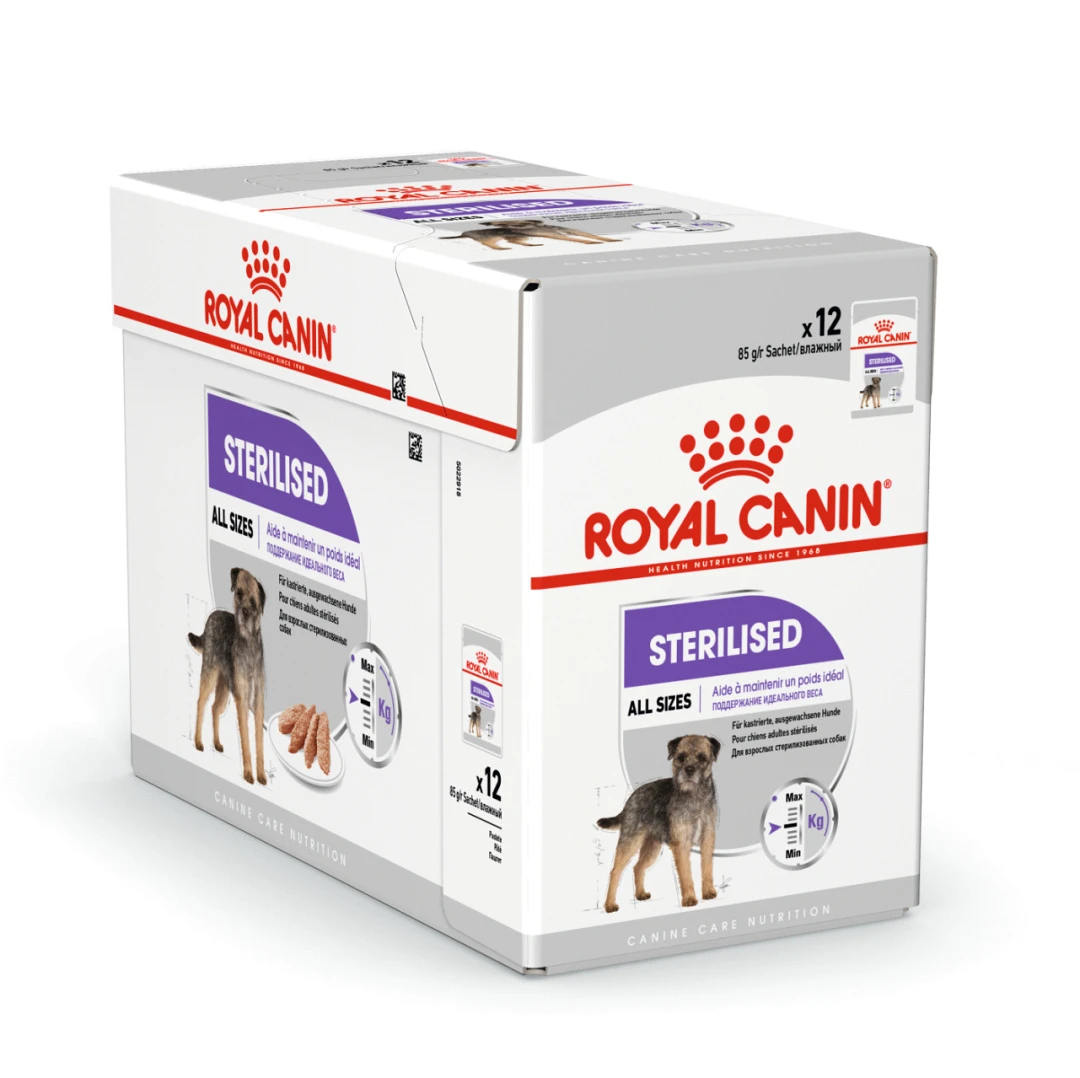 Royal Canin Hondenvoer Sterilised 12 X 85 Gr 1 Royal Canin Hondenvoer Sterilised 12 X 85 Gr