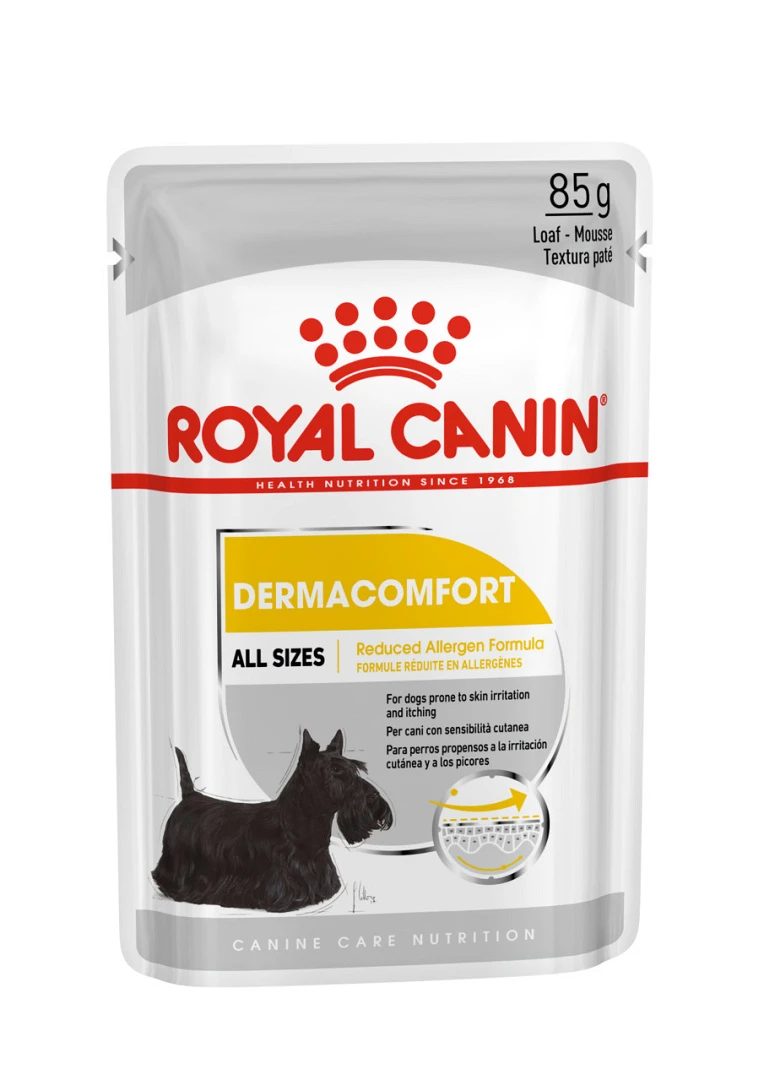 Royal Canin Hondenvoer Derma-comfort 12 X 85 Gr 2 Royal Canin Hondenvoer Derma-comfort 12 X 85 Gr - Afbeelding 2