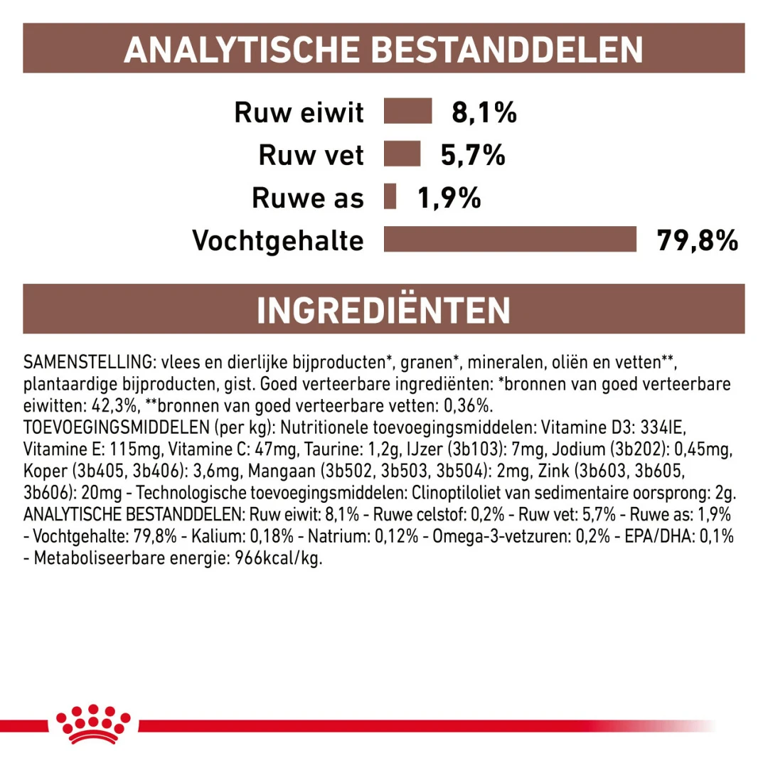 Royal Canin Kattenvoer GastroIntestinal 12 X 85 Gr 4 Royal Canin Kattenvoer GastroIntestinal 12 X 85 Gr - Afbeelding 4