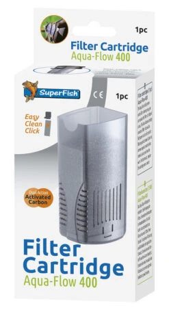 SuperFish Aqua-Flow 400 Easy-Click Cartridge 1 St
