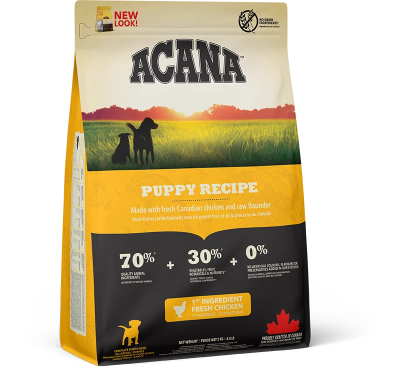 Acana Dog Hondenvoer Puppy Recipe 2 Kg 1 Acana Dog Hondenvoer Puppy Recipe 2 Kg