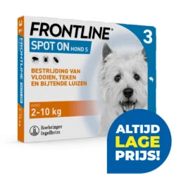 Frontline Spot On S 2-10 Kg 3 Pip