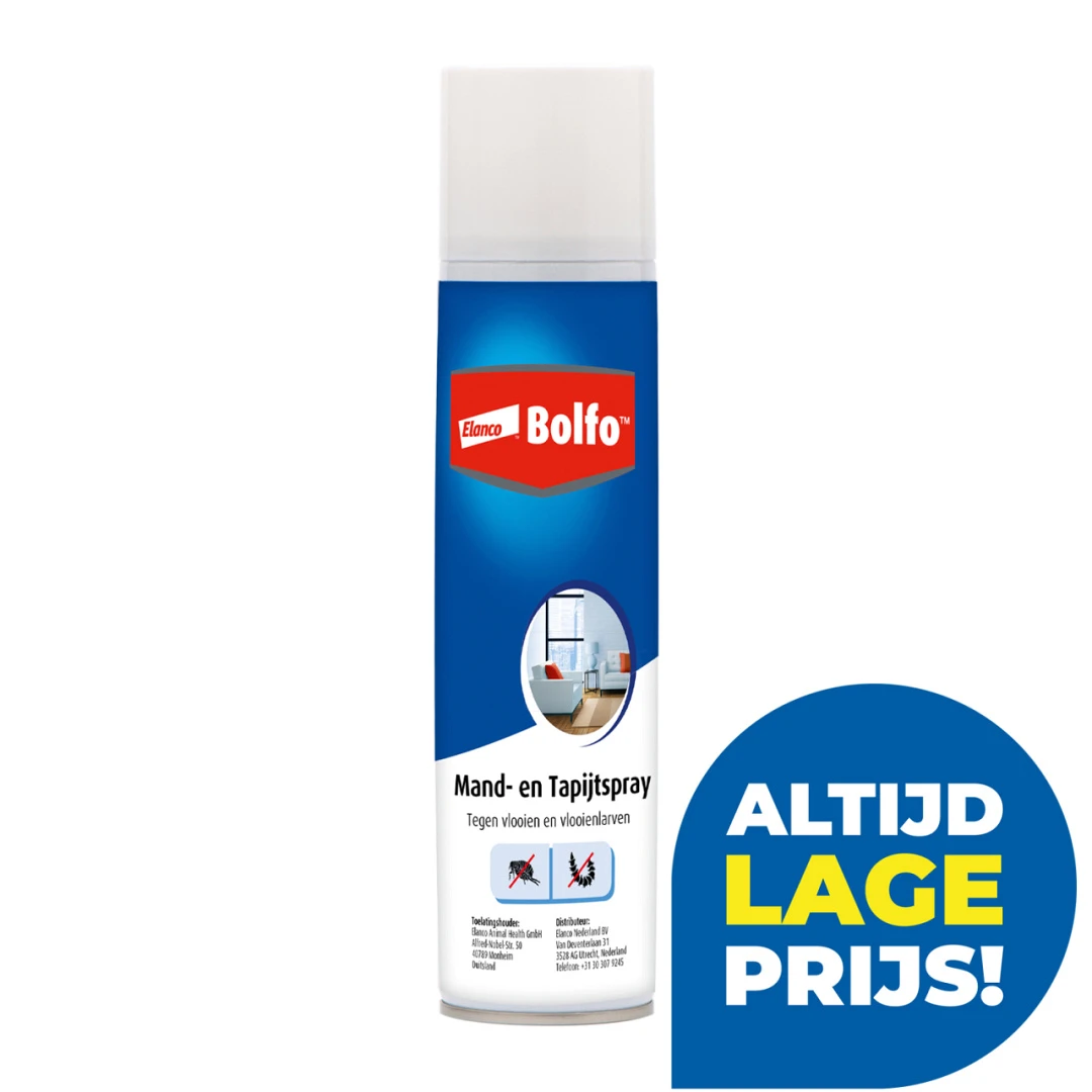 Bolfo Mand- En Tapijtspray 400 Ml 1 Bolfo Mand- En Tapijtspray 400 Ml