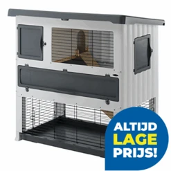Ferplast Knaagdierverblijf Grand Lodge 120 Plus Grey