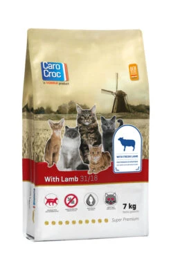 CaroCroc Kattenvoer With Lamb 7 Kg