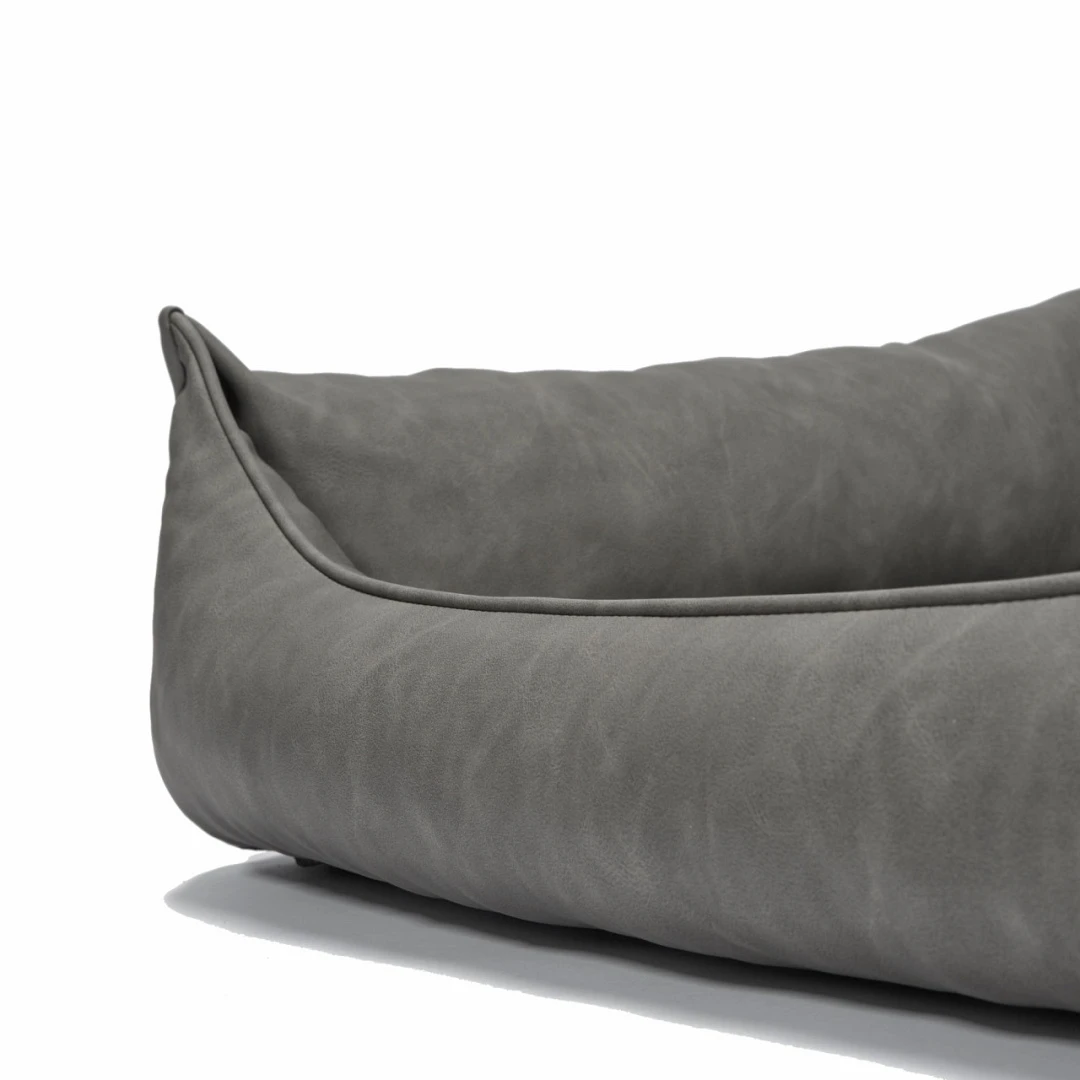 SnObbs Hondenmand Dalton Grey 2 SnObbs Hondenmand Dalton Grey - Afbeelding 2