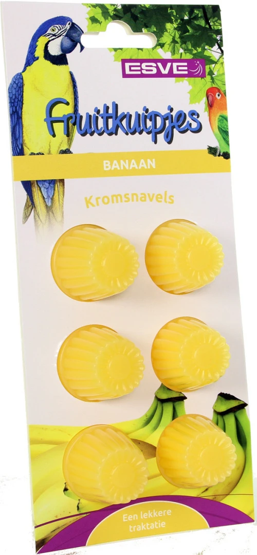 ESVE Fruitkuipjes Banaan 1 ESVE Fruitkuipjes Banaan