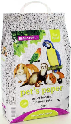 ESVE Pet's Paper Bedding 10 Ltr