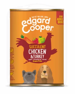 Edgard & Cooper Hondenvoer Adult Kip En Kalkoen 400 Gr
