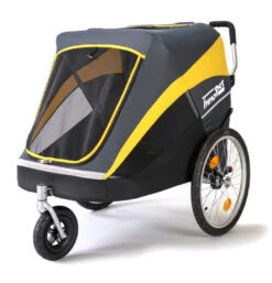 Innopet Hondenfietskar/-buggy Set Hercules Grey/Yellow