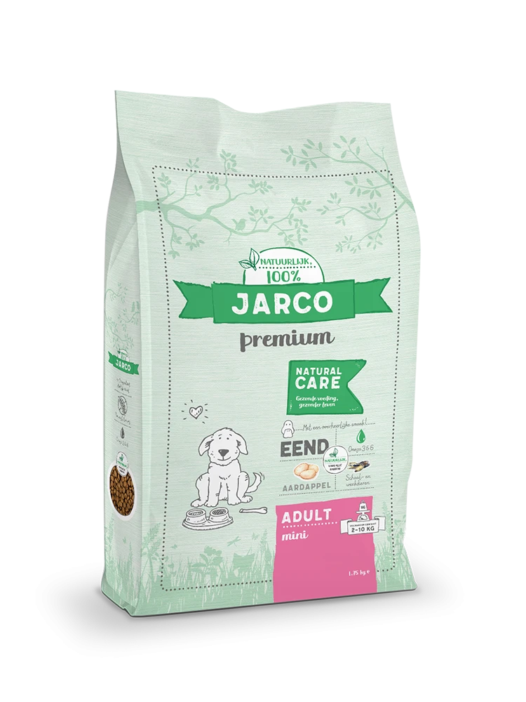 Jarco Hondenvoer Mini Adult Eend 10 Kg 1 Jarco Hondenvoer Mini Adult Eend 10 Kg