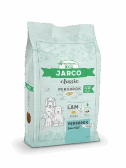 Jarco Hondenvoer Classic Persbrok Lam/rijst 12,5 Kg