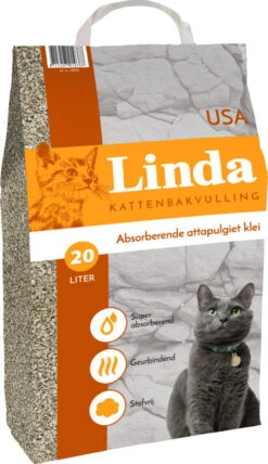 Linda Kattenbakvulling USA (Oranje) 20 Ltr