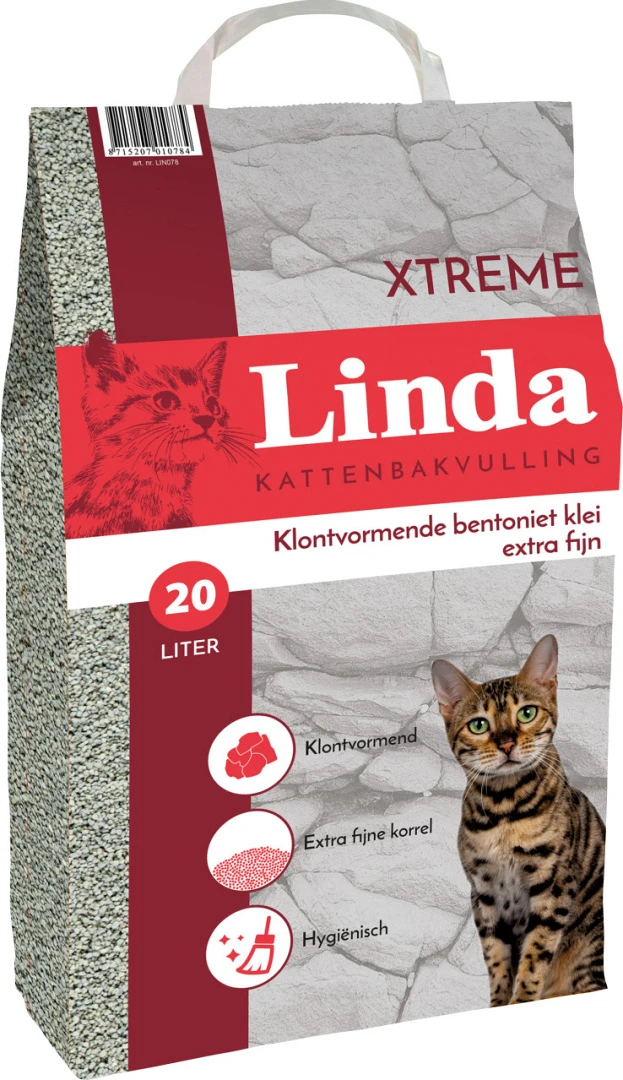 Linda Kattenbakvulling X-Treme 20 Ltr 1 Linda Kattenbakvulling X-Treme 20 Ltr