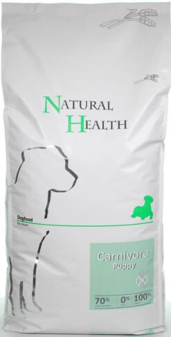 Natural Health Hondenvoer Carnivore Puppy 15 Kg