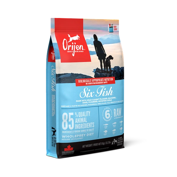 Orijen Hondenvoer Six Fish 11,4 Kg