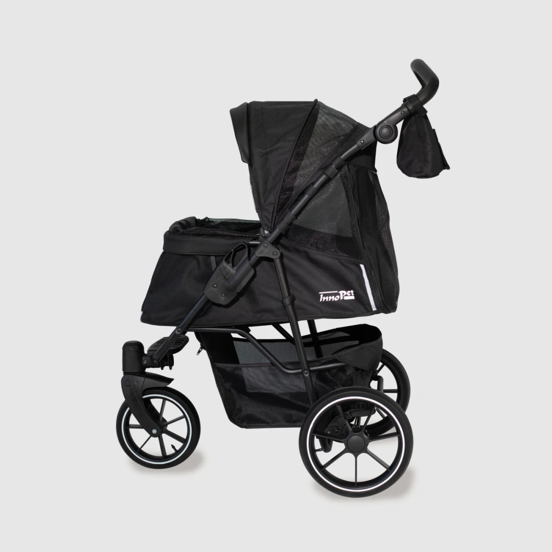 Innopet Hondenbuggy Premium Cozy Black 3 Innopet Hondenbuggy Premium Cozy Black - Afbeelding 3