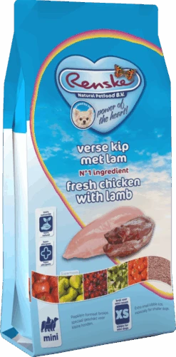 Renske Hondenvoer Super Premium Mini Kip & Lam 2 Kg