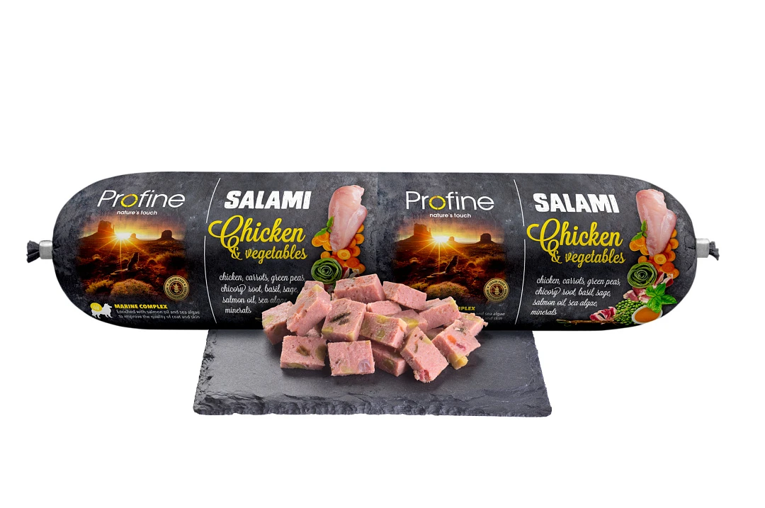Profine SALAMI Kip Met Groenten 800 Gr 2 Profine SALAMI Kip Met Groenten 800 Gr - Afbeelding 2