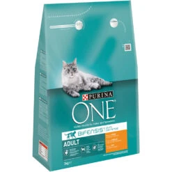Purina One Kattenvoer Adult Kip En Volkoren Granen 3 Kg