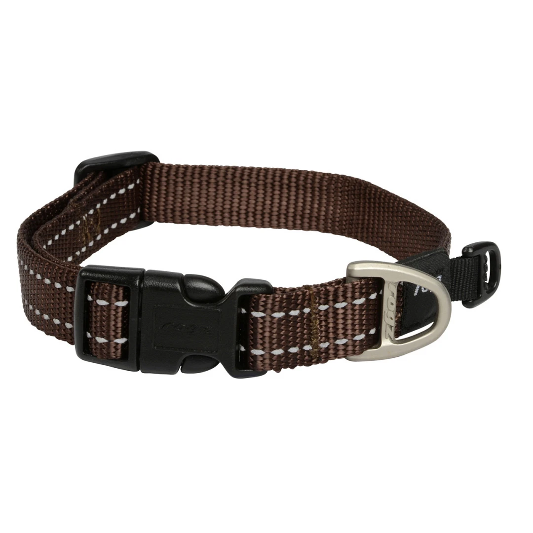 Rogz Halsband Utility Bruin 3 Rogz Halsband Utility Bruin - Afbeelding 3