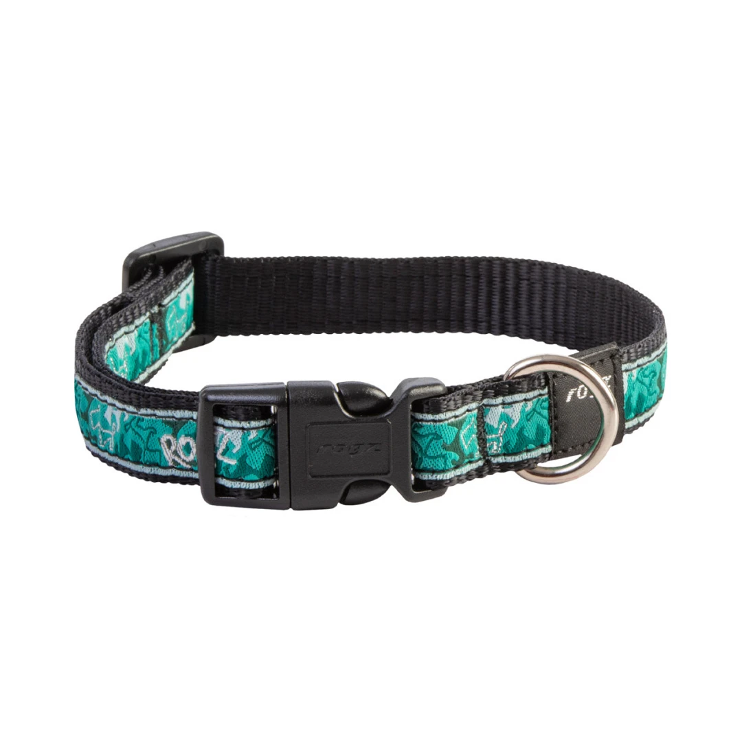 Rogz Halsband Fancy Dress Mint Dog Black 2 Rogz Halsband Fancy Dress Mint Dog Black - Afbeelding 2
