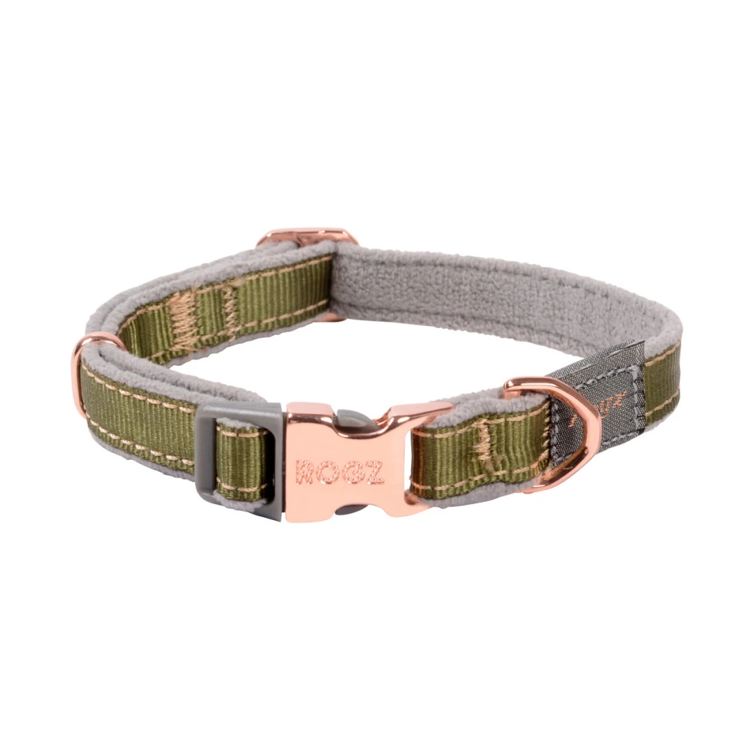 Rogz Halsband Urban Olive Twist 1 Rogz Halsband Urban Olive Twist