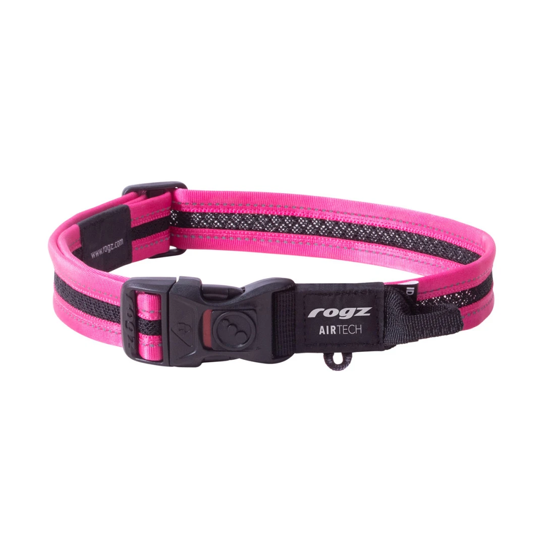 Rogz Halsband AirTech Roze 2 Rogz Halsband AirTech Roze - Afbeelding 2
