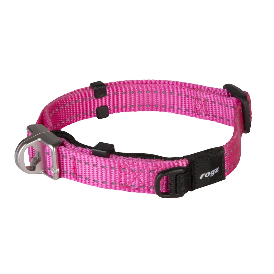 Rogz Halsband Utility Safety Roze 1 Rogz Halsband Utility Safety Roze