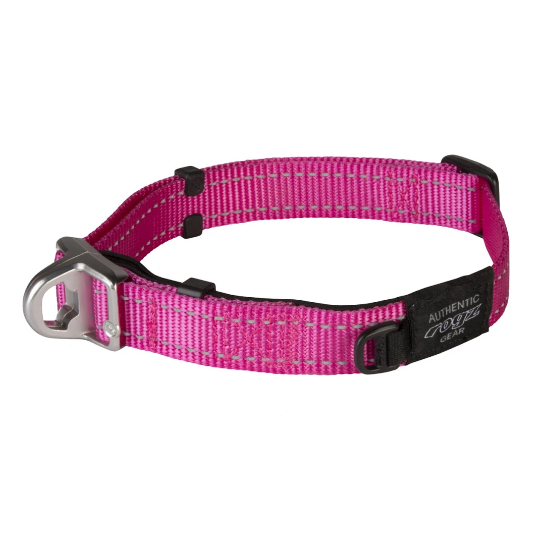 Rogz Halsband Utility Safety Roze 2 Rogz Halsband Utility Safety Roze - Afbeelding 2