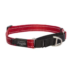 Rogz Halsband Utility Control Rood -Beeztees Winkel RHCW06C