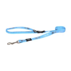 Rogz Hondenlijn Fancy Dress Turqoise Paw -Beeztees Winkel RHL03CG