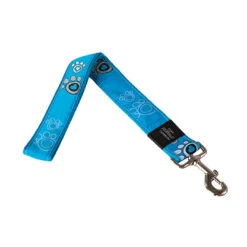 Rogz Hondenlijn Fancy Dress Turqoise Paw -Beeztees Winkel RHL04CG