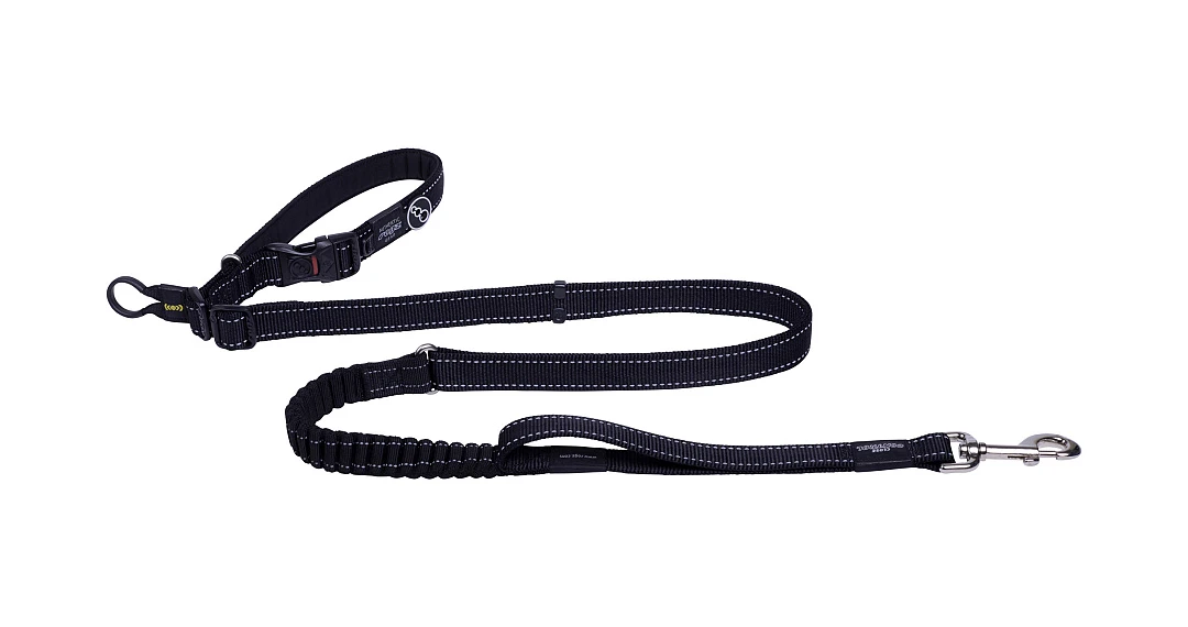Rogz Hondenlijn Utility Handsfree Zwart 6 Rogz Hondenlijn Utility Handsfree Zwart - Afbeelding 6