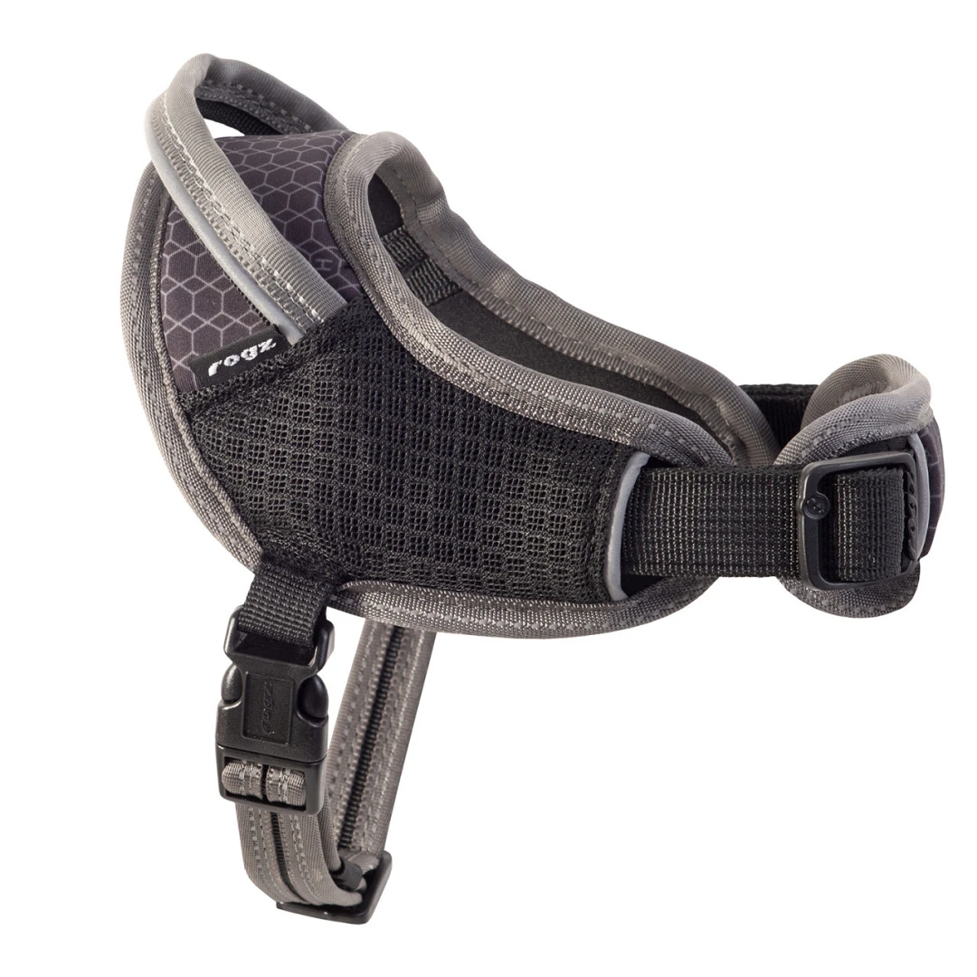 Rogz Sport Hondentuig AirTech Grijs 1 Rogz Sport Hondentuig AirTech Grijs