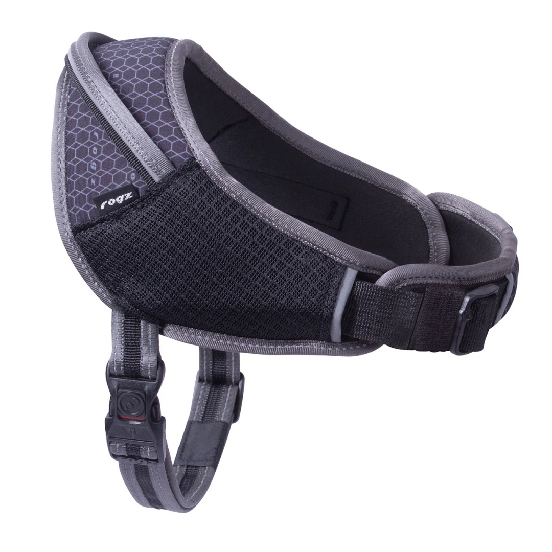 Rogz Sport Hondentuig AirTech Grijs 3 Rogz Sport Hondentuig AirTech Grijs - Afbeelding 3