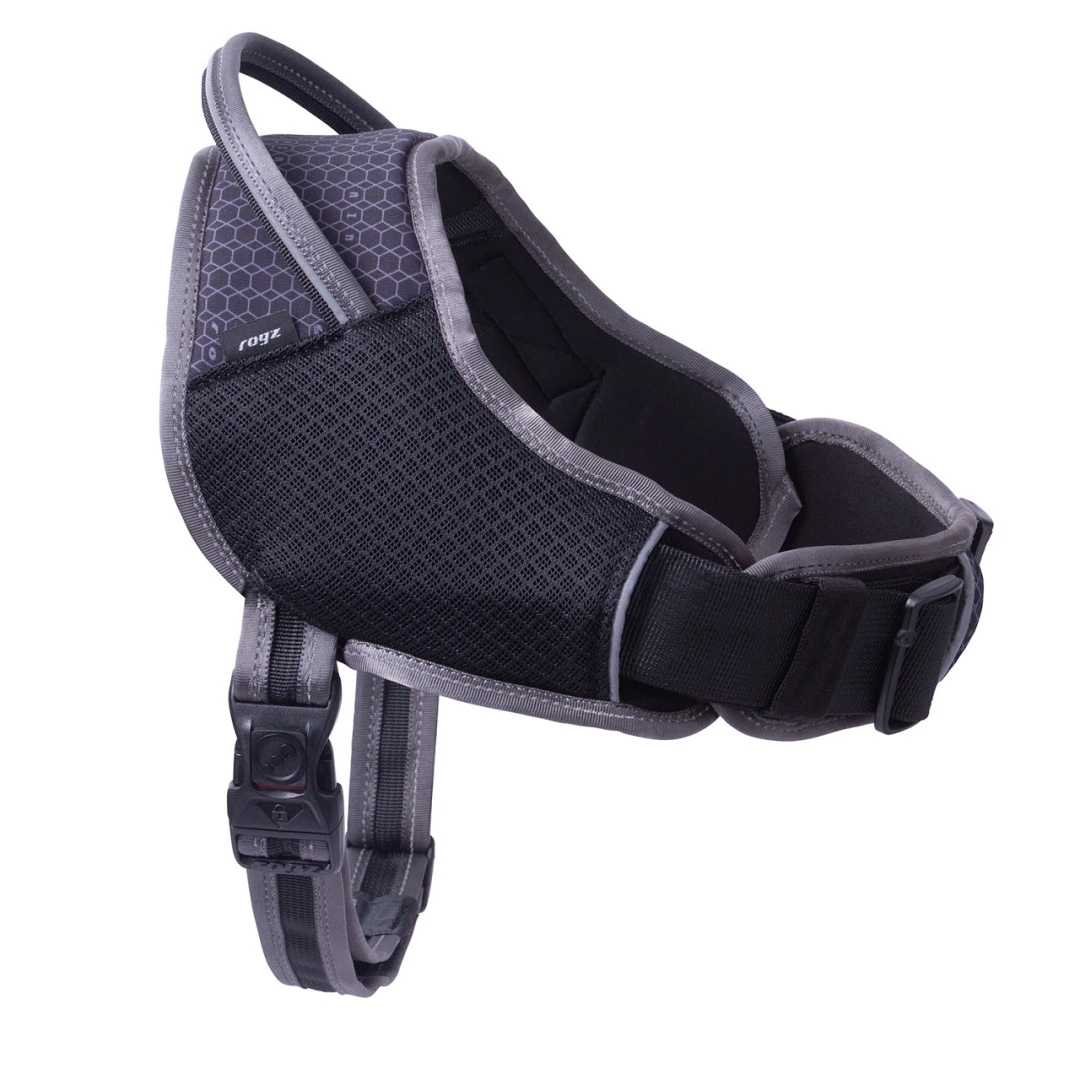 Rogz Sport Hondentuig AirTech Grijs 4 Rogz Sport Hondentuig AirTech Grijs - Afbeelding 4