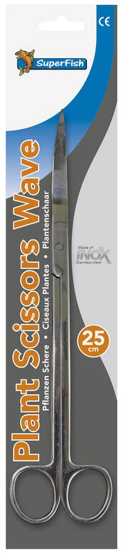 SuperFish RVS Planten Schaar Wave 25 Cm