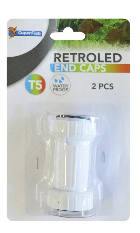 SuperFish Retro LED Waterdichte Dop T5 2 St 1 SuperFish Retro LED Waterdichte Dop T5 2 St