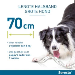 Seresto Band Voor Grote Honden 6 Seresto Band Voor Grote Honden -Beeztees Winkel Seresto grotehond lengte