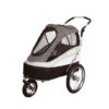 Innopet Sporty Dog Trailer Deluxe Zwart/grijs