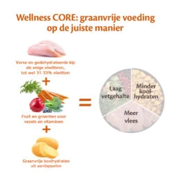 Wellness CORE Hondenvoer Large Breed Puppy 2,75 Kg -Beeztees Winkel Wellness CORE E Com Grain Free Chicken DUTCH