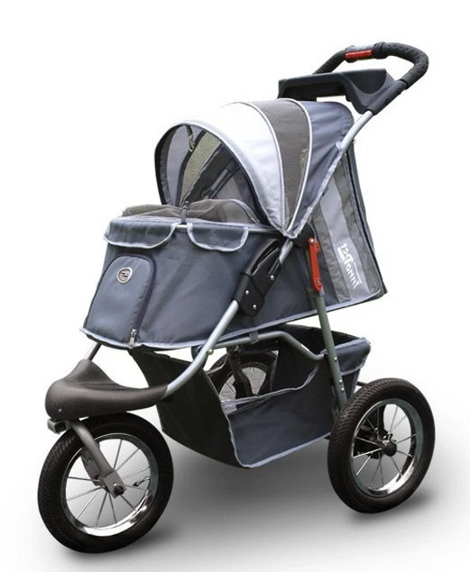 Innopet Hondenbuggy Comfort AIR Dark Grey/light Grey 1 Innopet Hondenbuggy Comfort AIR Dark Grey/light Grey
