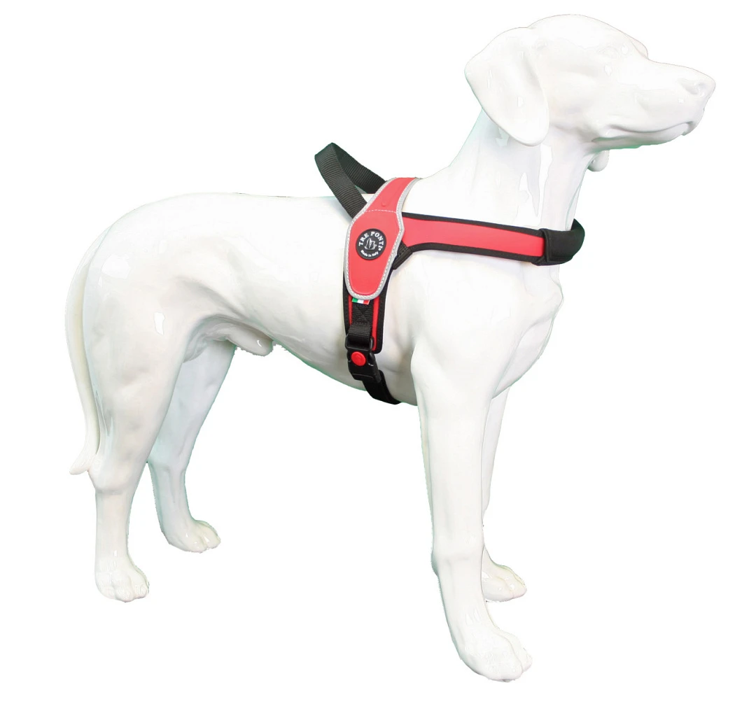 Tre Ponti Hondentuig Primo Reflective Rood 1 Tre Ponti Hondentuig Primo Reflective Rood