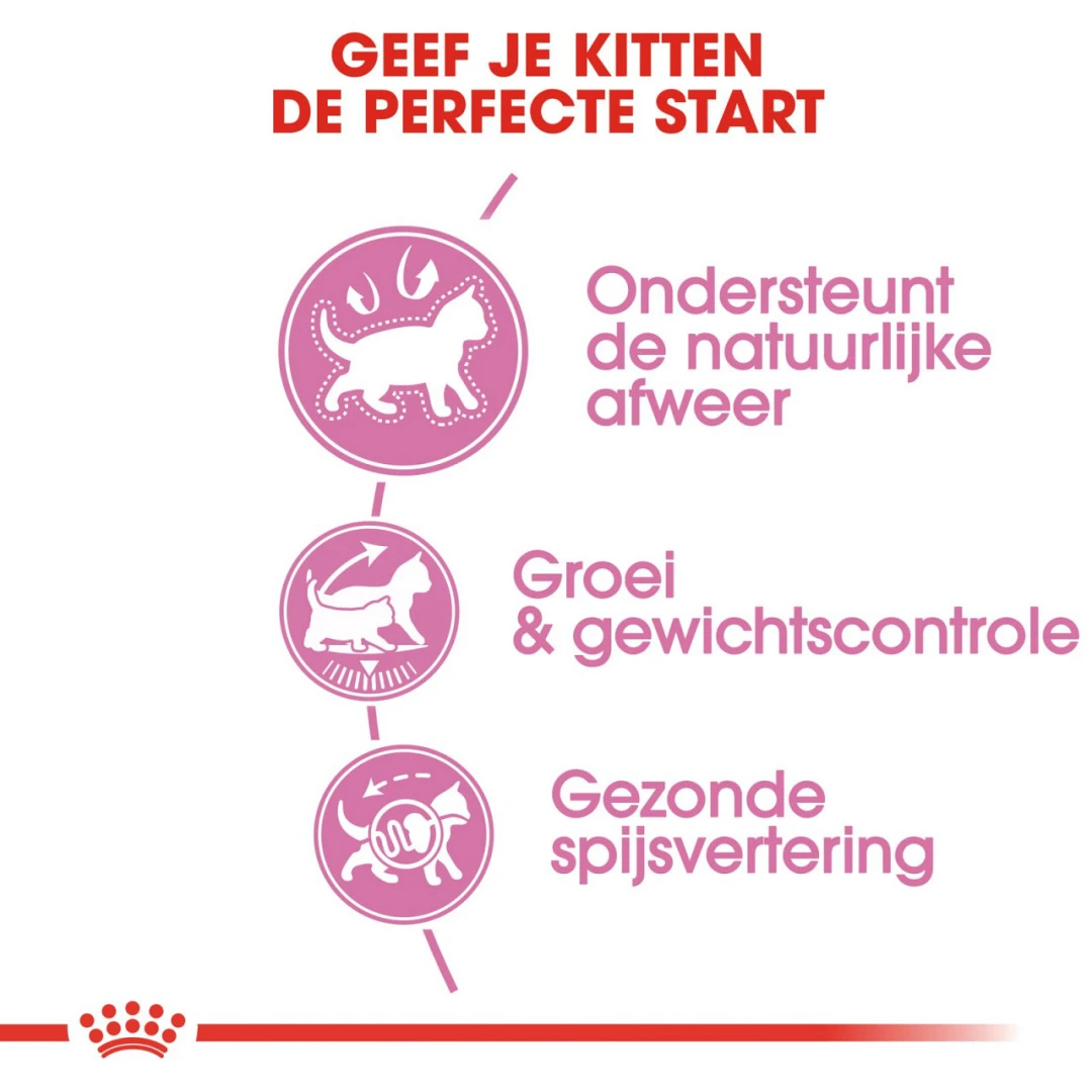 Royal Canin Kattenvoer Kitten Sterilised 2 Kg 3 Royal Canin Kattenvoer Kitten Sterilised 2 Kg - Afbeelding 3
