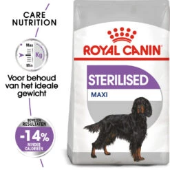 Royal Canin Hondenvoer Sterilised Maxi 12 Kg 6 Royal Canin Hondenvoer Sterilised Maxi 12 Kg -Beeztees Winkel royal canin maxi sterilised volwassen hond castratie sterilisatie hero packshot