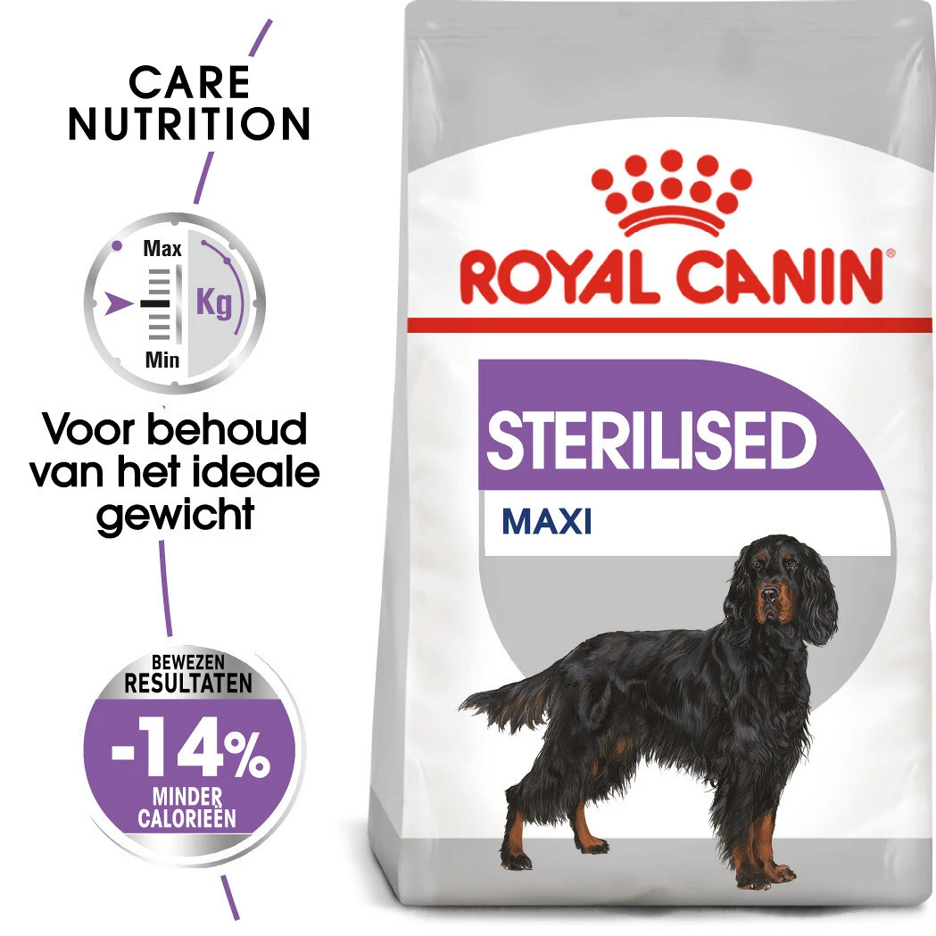 Royal Canin Hondenvoer Sterilised Maxi 12 Kg 3 Royal Canin Hondenvoer Sterilised Maxi 12 Kg - Afbeelding 3