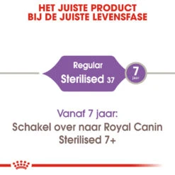 Royal Canin Kattenvoer Sterilised 37 10 Kg 7 Royal Canin Kattenvoer Sterilised 37 10 Kg -Beeztees Winkel royal canin sterilised 37 volwassen kat castratie sterilisatie hero image 9